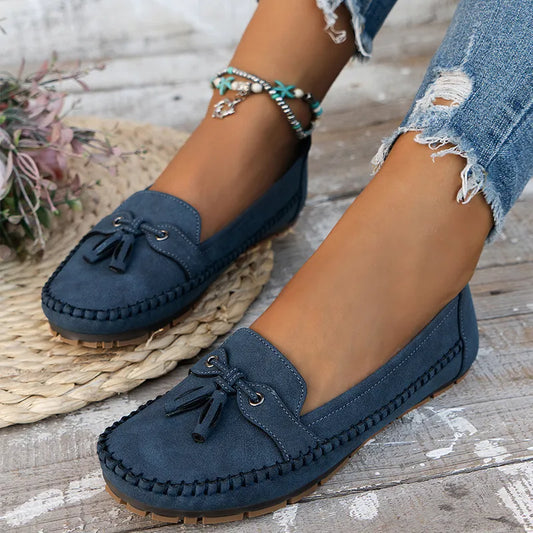 💖Άνετα vintage loafers για γυναίκες