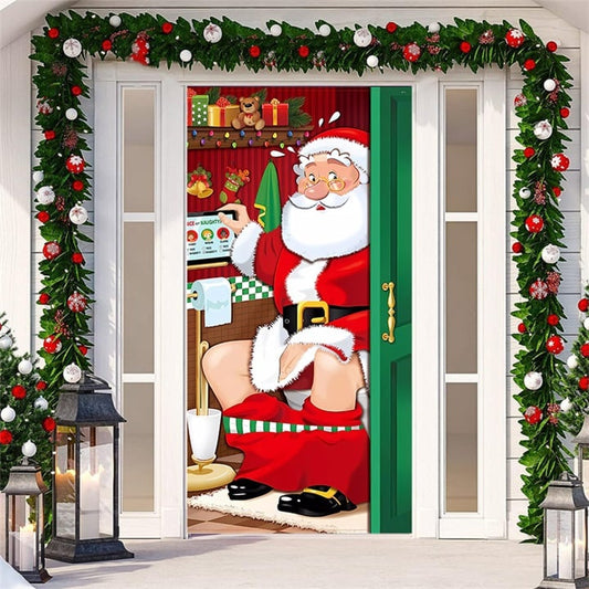 🎅 Προπώληση Χριστουγέννων – έκπτωση 50% 🎅 – Χριστουγεννιάτικα διακοσμητικά για πόρτες 2025