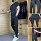🌴  Καλοκαίρι Special  ❄️ Καλοκαίρι Casual Sports Short Sleeve Suit (σετ 2 τεμαχίων)
