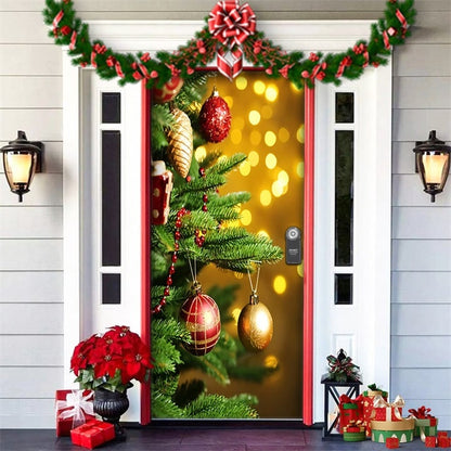 🎅 Προπώληση Χριστουγέννων – έκπτωση 50% 🎅 – Χριστουγεννιάτικα διακοσμητικά για πόρτες 2025
