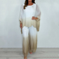 ✨【S-5XL】Set de top și pantaloni cu efect dip dye
